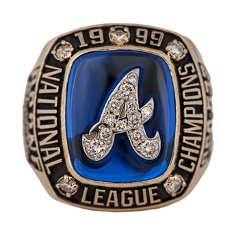 1999 Bret Boone Atlanta Braves National League Championship Ring (Boone LOA)
